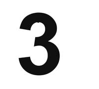 Numéros de maison flottants en acier inoxydable, 1 pièce, 15/20/30cm, installation d'un panneau d'adresse, Plaque porte, numéro for l'extérieur, la rue(No.3,20cm)