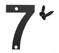 Numéros de maison flottants en acier inoxydable de 10,2 cm pour boîte aux lettres et adresse personnelle (7)