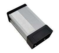 Numéros De Maison Lumineux Noir Mat, Rétroéclairés Par LED Blanches Pour Une Grande Visibilité Plaque D'adresse Extérieure Moderne (1 Power Converter,10inch)