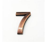 Numéros de maison, Numéro de maison en bronze, signe autocollant numérique d'adresse 0-9, 35mm/5cm/7cm/10cm