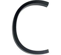 Numéros de maison, Numéro de maison noir, grande porte moderne, numéros d'adresse for signe extérieur numérique