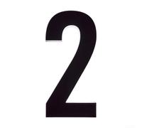 Numéros de maison rétroéclairés à LED étanches avec plaque d'adresse personnalisable de 0 à 9, fixation murale extérieure pour villas, cour, entrée d'hôtel (3)