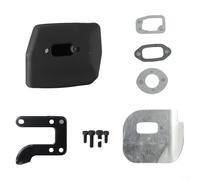 Numéros de pièce de rechange 503599206, 503519901, 503476901 pour déflecteur de silencieux de tronçonneuse à port