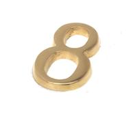 | Numéros de porte autocollants - 0-9 autocollants de numéro de maison - numéros adresse maison - chiffre boite aux lettres exterieure (huit)