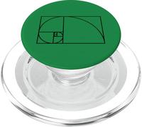 Numéros de Rapport d'or de séquence de Fibonacci PopSockets PopGrip pour MagSafe