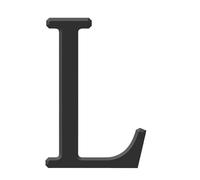 Numéros de rue en métal, 0-9 Lettres de signalisation for la maison Numéro de porte for la plaque signalétique de la résidence Numéros de porte d'entrée résidentielle de l'hôtel(7.62 cm L)