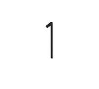 Numéros de rue en métal, 5 pouces 125 mm adresse grande moderne or noir argent signalisation flottante chiffres extérieurs boîte aux lettres signe numéros de porte d'entrée(Z1251)