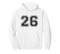 Numéros de Sport Vintage 26 Vingt-Six Sweat à Capuche