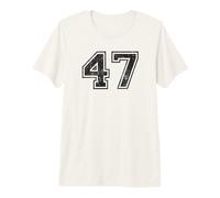 Numéros de Sport Vintage 47 Forty-Seven T-Shirt Haut de Gamme
