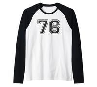 Numéros de Sport Vintage 76 Soixante-Seize Manche Raglan