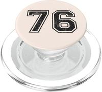 Numéros de Sport Vintage 76 Soixante-Seize PopSockets PopGrip pour MagSafe