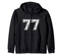 Numéros de Sport Vintage 77 Soixante-dix-Sept Sweat à Capuche