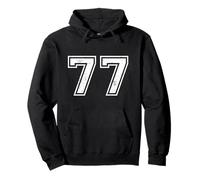 Numéros de Sport Vintage 77 Soixante-dix-Sept Sweat à Capuche