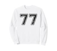 Numéros de Sport Vintage 77 Soixante-dix-Sept Sweatshirt