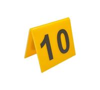 Numéros de table de 1 à 40 - Convient pour un usage quotidien - Conçu pour une utilisation durable avec une bonne durabilité et un fonctionnement constant (jaune)