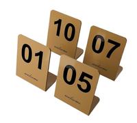 Numéros de table en acrylique 1-10