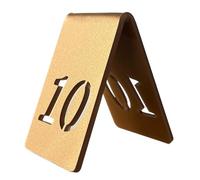 Numéros de tables en acrylique pour tente, Numéros de table double face en acrylique disponibles plusieurs tailles(45662,5X8cm)