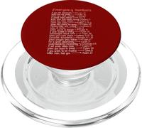 Numéros d'urgence Versets de la Bible Call Upon Me in Time of Need PopSockets PopGrip pour MagSafe