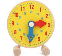 Numéros Horloge Modèle Jouet Bois Apprendre Jardins d'enfants éducatifs pour les enfants