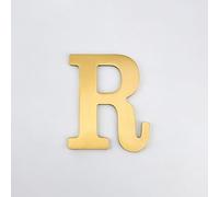 Numéros Maison 3 Pouces, Chiffres Modernes En Métal Laiton, Numéro Porte 8 Cm, Lettres Dorées Pour Boîte Aux Lettres, Panneau Décoratif Extérieur, Appartement, Bureau, Café, Jardin(R)