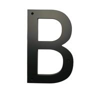 Numéros Maison Flottants 10 Pouces Avec Vis, Moderne, En Acrylique, Pour Porte, Numéro 254mm, Noir, Plaque Décorative Pour Boîte Aux Lettres, Extérieur, Pour Jardin, Hôtel, Appartement(B)