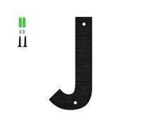 Numéros Maison Flottants 3/4/5/6 Pouces Avec Vis, Numéro Porte En Métal Moderne En Acier Inoxydable, Chiffres Noirs Pour Boîte Aux Lettres, Lettres D'adresse, Pour Jardin, Extérieur Café(J,5In)