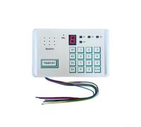 Numérotation vocale PSTN avec stockage de 4 numéros et enregistrement vocal 20s pour système d'IA, protection contre les pannes de courant et verrouillage par mot de passe, unité en plastique 14 x 9 x