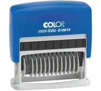 Numeroteur Mini Dater S120/13 - COLOP - 13 chiffres - corps en plastique