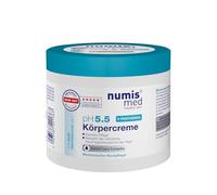 numis med Crème au panthénol pour peaux sensibles - 400 ml - pH 5.5 - Fabriquée en Allemagne - Crème pour la peau sans silicone, parabène et sans microplastique - Crème de soin panténol contre les