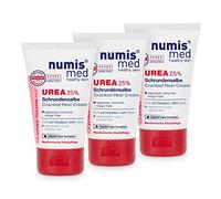 numis med crème pieds très secs et crevassés à 25% d'urée - creme pieds tres secs crevasse apaisante pour les pieds crevassés et cornés - végan sans silicones ni parabènes (3x 50 ml)