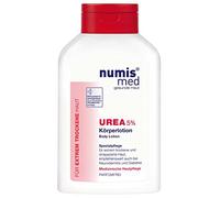 numis med Lotion Hydratante 5% d'urée - Lait et lotions pour le corps peau très sèches et rugueuse - vegan sans silicones, parabènes & Huiles minérales - lotion corps (2x 300 ml)