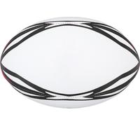 Nummer 9 Rugby-Ball aufblasbare Praxis Hochelastizität PVC für Match und tägliches Training Weiß
