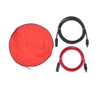 NUMNBE Câble d'Extension Panneau Solaire 10ft 10AWG avec Connecteurs Mâle et Femelle, Rouge et Noir - Haute Conductivité, Résistance à l'eau IP67, Utilisation RV et Véhicules Tout - Ter