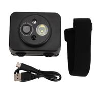NUMNBE Caméra de la Lampe Frontale 1080p, capteur CMOS de 2,0 m, Angle réglable de 45 ° - Capture vidéo Claire, lumière LED du capteur d'onde, Charge Rapide pour Le Camping et l'entretien