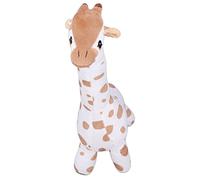 NUMNBE Jouet en peluche girafe : matériau en coton doux, animal en peluche résistant et mignon pour la fête prénatale et l'éducation des enfants