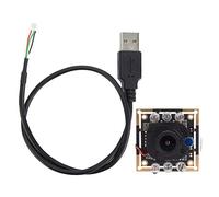 NUMNBE Module caméra USB HD OV2710 avec puce infrarouge - Commutation automatique - 1920 x 1080 30 fps, angle de vue 94° et vision nocturne