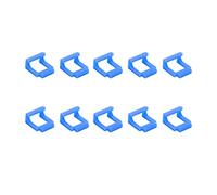 NUMNBE PCIE Riser Card Retailer - 10 Pack Clips d'adaptateur en Plastique Dur Durable pour la Fixation sécurisée USB3.0 PCIE Connexions (Blue)