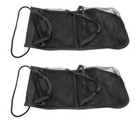 NUMNBE Sac en maille pour balles de golf - Filet de rangement 3D durable, tissu en nylon respirant, grande capacité pour 36 balles, double couche pour l'organisation, corde de suspension pour un