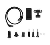 NUMNBE Support Cou Ergo pour Caméra d'action et Smartphone, Clip Ajustable 6,5-9,5cm, Léger 160g - Flexible à 3 Axes, Silicone Antidérapant, Usage Cyclisme et Pêche