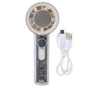 NUMNBE Ventilateur Portable Rechargeable USB, Ventilateur Silencieux Haute Vitesse, Batterie 4000mAh - Technologie Refroidissement Semi - conducteur, Pliable et Léger, Parfait pour Bure