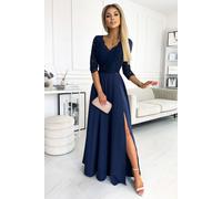 Numoco Robe de soirée pour femme Amber navy M