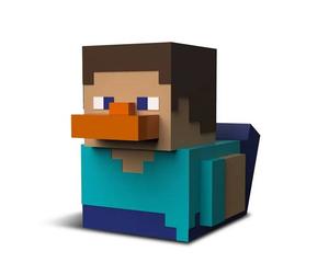 Numskull - Best of TUBBZ Boîte Canard de bain - Minecraft - Steve - 9cm