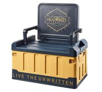 Numskull Boîte de rangement officielle Poudlard Legacy avec chaise pliante - Étui de rangement caché avec siège pour accessoires de jeu et plus encore - Produit officiel Harry Potter