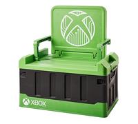 Numskull Boîte de rangement 2-en-1 Xbox - Chaise pliante, couvercle & poignées - Officiel Microsoft