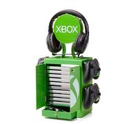 Numskull Casier de Rangement et Support pour Accessoires de Jeu Officiel Xbox Series X - Peut contenir 10 Jeux/DVD, 4 manettes, Un Casque et des Accessoires - Organiseur Compact et résistant
