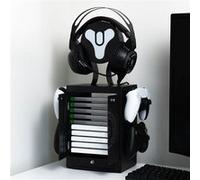 Numskull - Destiny - Meuble de rangement officiel Logo de Destiny pour gamer pour 4 manettes - 10 jeux - 1 casque