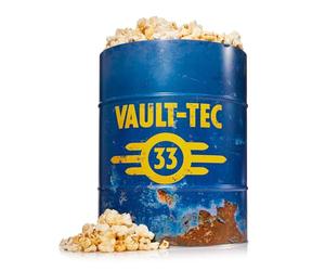 Numskull Exclusivité Amazon Seau à Popcorn Fallout TV - Produit Officiel de la Série Fallout - Boîte Métallique Collector pour Snacks, Rangement et Déco Inspirée de l’Abri