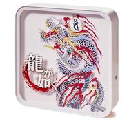 Numskull Lampe Murale Yakuza Officielle en Acrylique avec Logo pour Chambre, Bureau, Maison, étude, Travail - Produit Officiel Yakuza, Orange