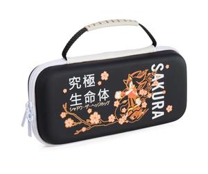 Numskull Sakura Étui de Voyage Rigide Officiel pour Console Nintendo Switch et OLED modèle 2021 - Convient à 10 Jeux et Accessoires Switch