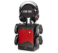 numskull Star Trek Support de jeu officiel Rouge Pour PS5, Xbox Series X S, Nintendo Switch - Produit officiel Star Trek